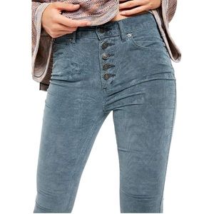 We the free - High Rise blue/gray skinny pants